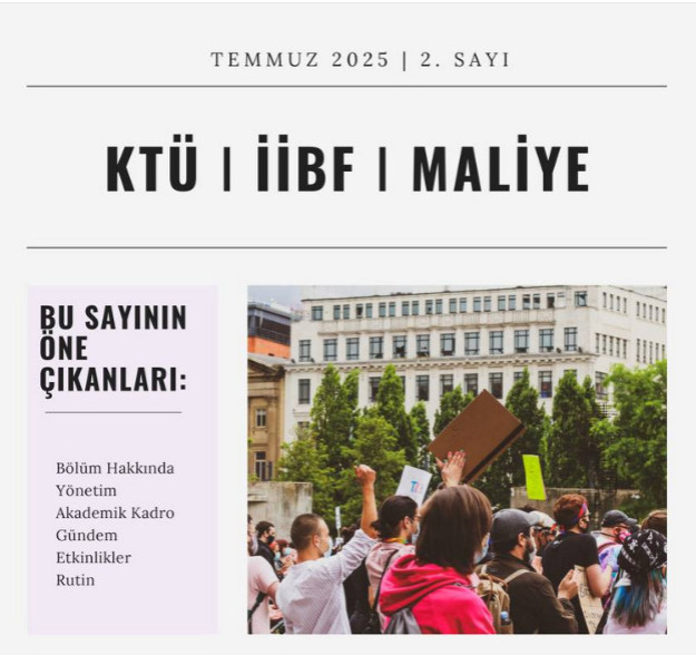 Çalışma Ekonomisi ve Endüstri İlişkileri Bölümü bülteni