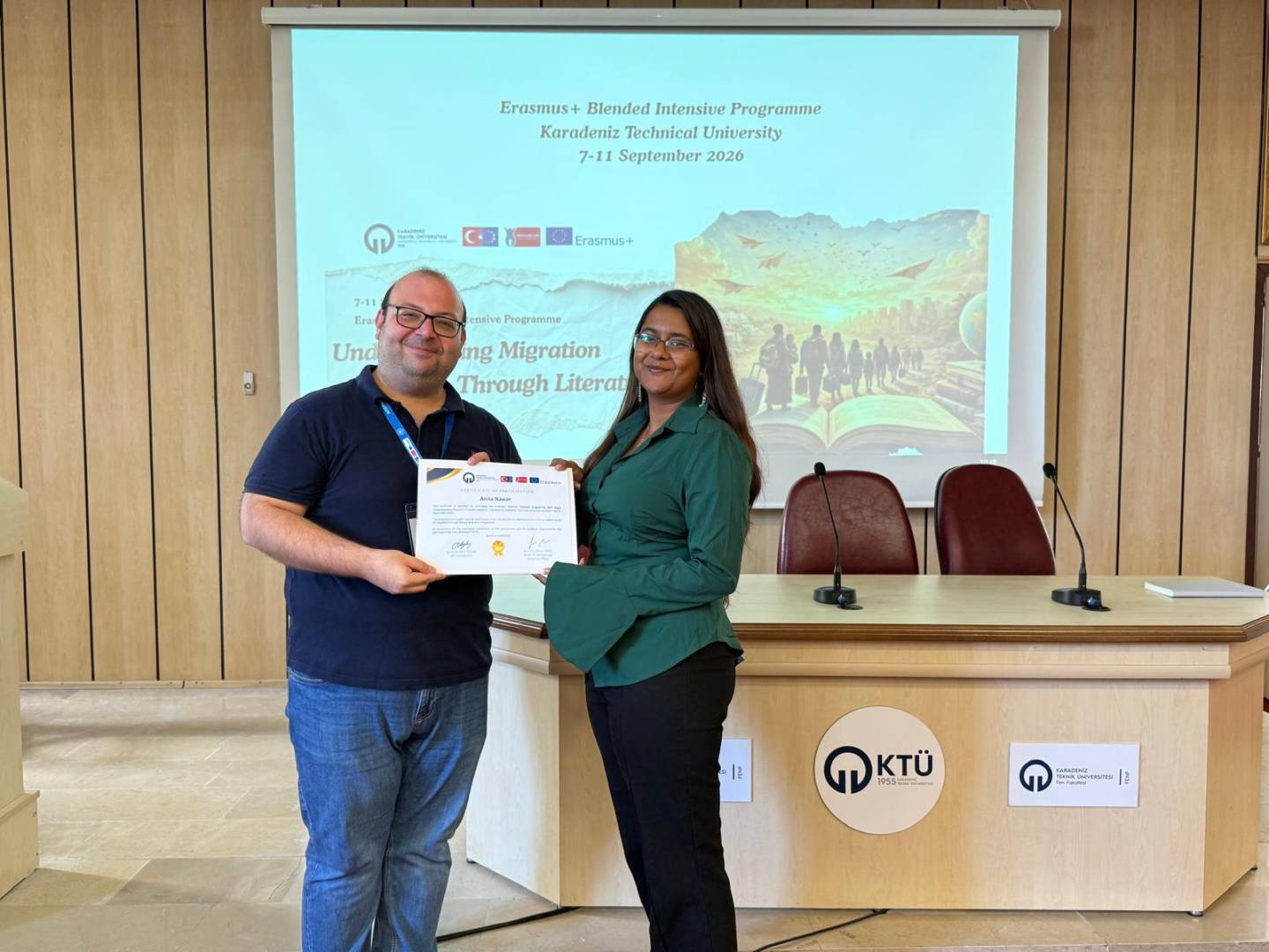Certificate Ceremony
