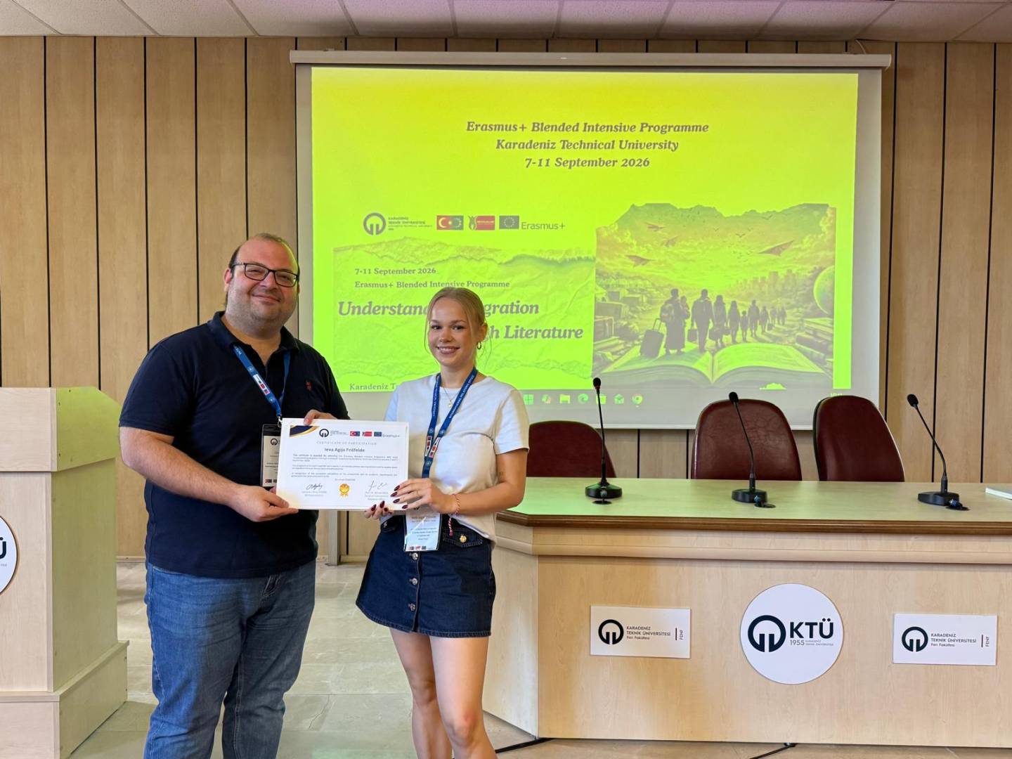 Certificate Ceremony