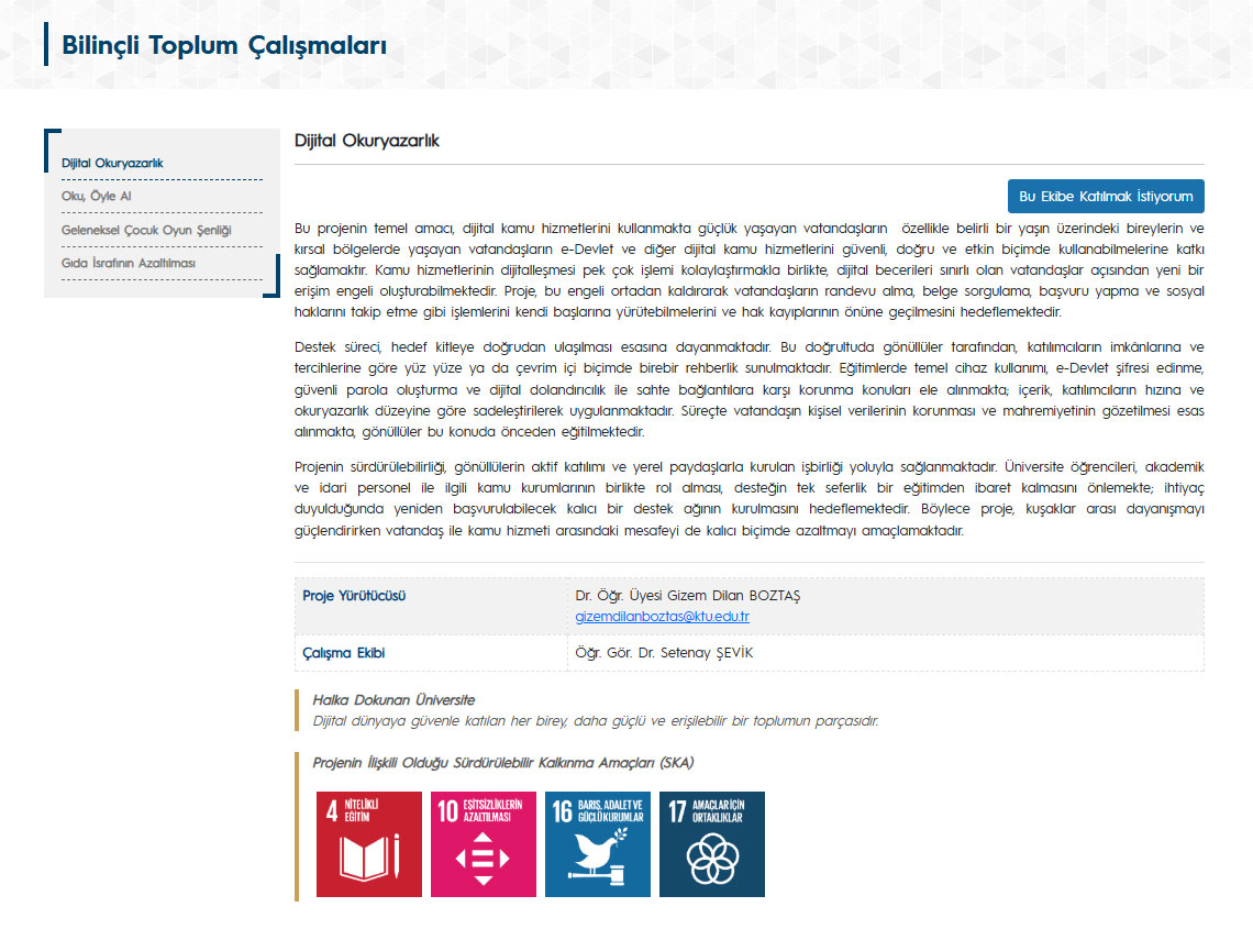 Web Sayfası Görünümü