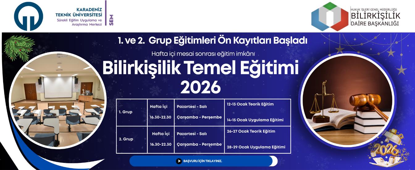Bilirkişilik Temel Eğitimi 2026