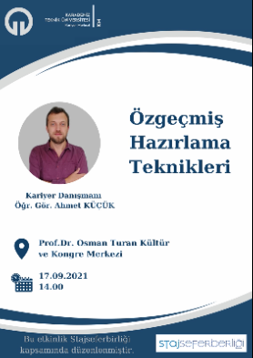Özgeçmiş Hazırlama Teknikleri