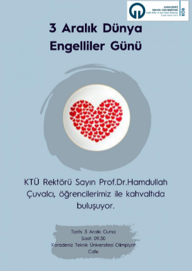 3 Aralık Dünya Engeliler Günü