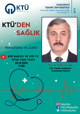 KTÜ'den Sağlık - Prof. Dr. Refik Ali SARI