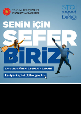 Cumhurbaşkanlığı İnsan Kaynakları Ofisi tarafından başlatılan 
