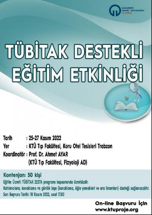 TÜBİTAK Destekli Eğitim Etkinliği