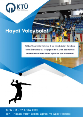 Üniversiteliler KTÜ'de Voleybola Doyuyor