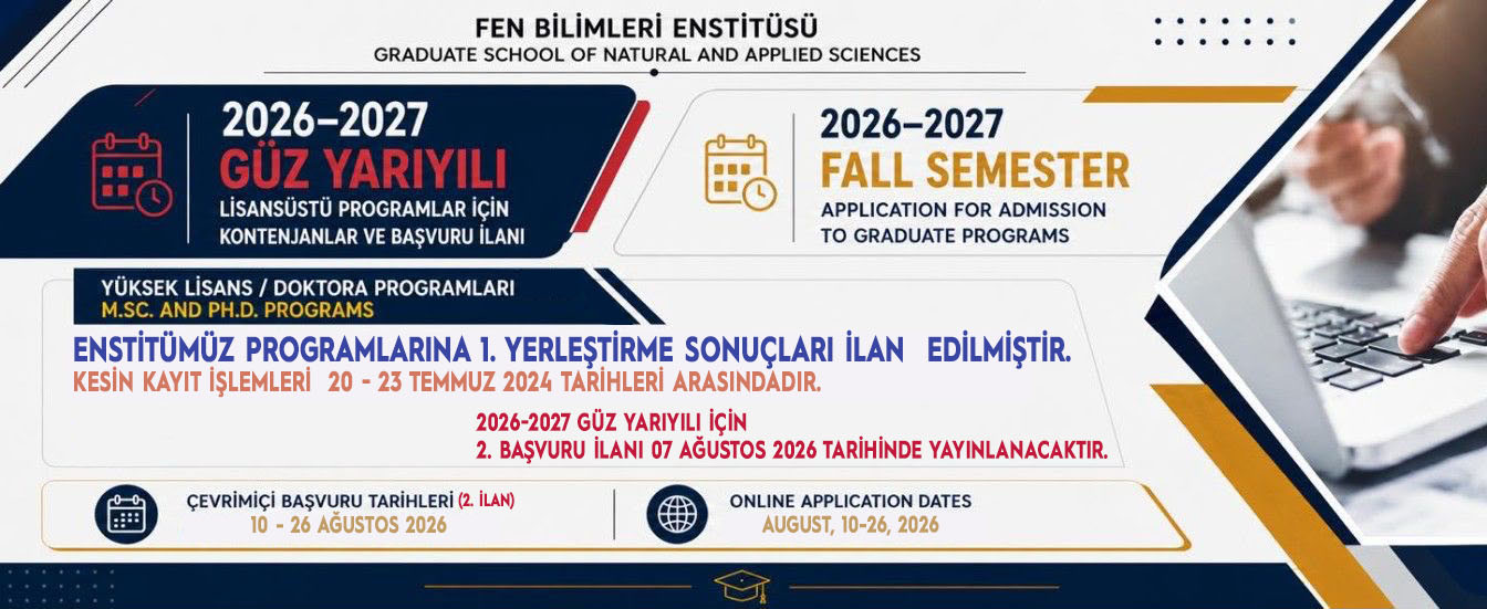 FBE 1. İlan Yerleştirme Sonuçları