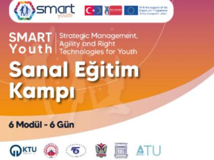 SMART Youth Projesi Kapsamında Sanal Eğitim Kampları'nın İkinci Oturumu 13-15 Eylül'de Gerçekleşecek