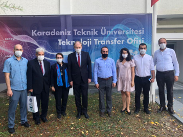 AB Büyükelçisi Christian BERGER ve Beraberindeki Heyet Üniversitemizi Ziyaret Etti