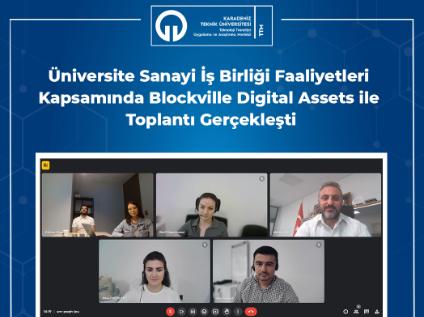 Üniversite Sanayi İş Birliği Faaliyetleri Kapsamında Blockville Digital Assets ile Toplantı Gerçekleşti