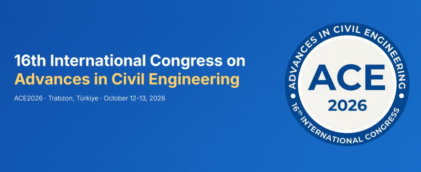 16th International Congress on Advances in Civl Engineering