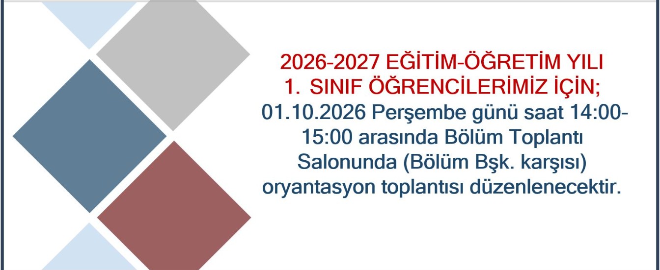 ÖĞRENCİLERİMİZİN DİKKATİNE !