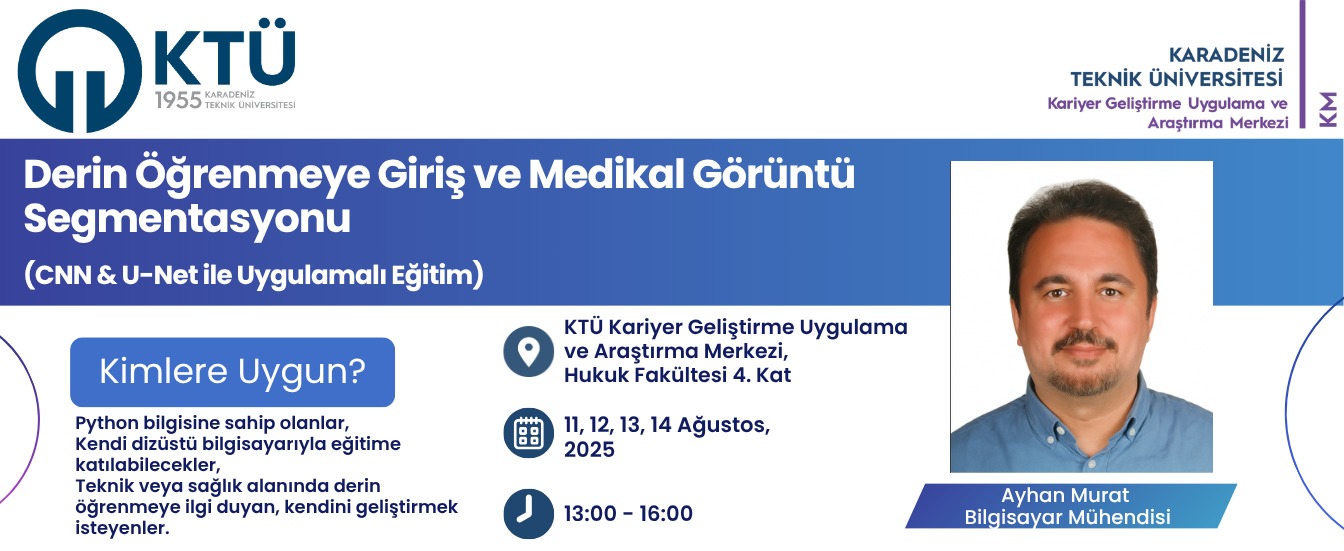 Derin Öğrenmeye Giriş ve Medikal Görüntü Segmentasyonu