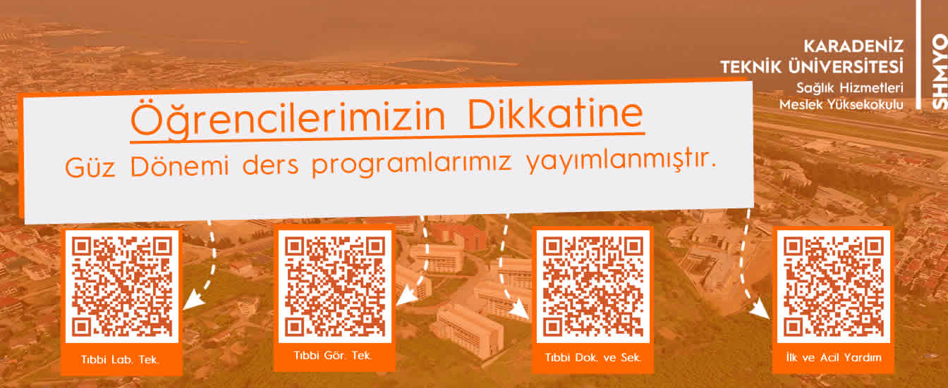 26-27 Güz Ders Programları