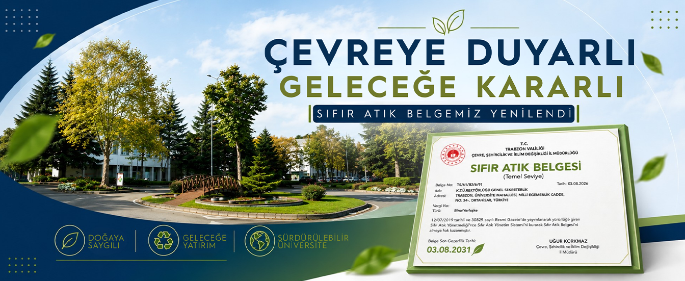Çevreye Duyarlı, Geleceğe Kararlı
