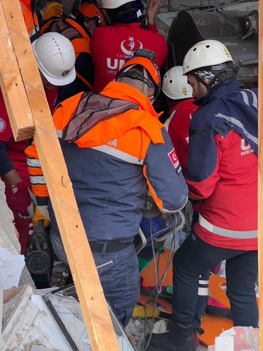 KTÜ Arama Kurtarma ve UMKE Ekipleri