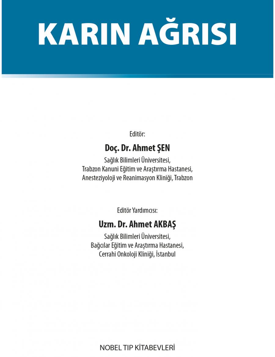 Doç. Dr. Ahmet Akbaş