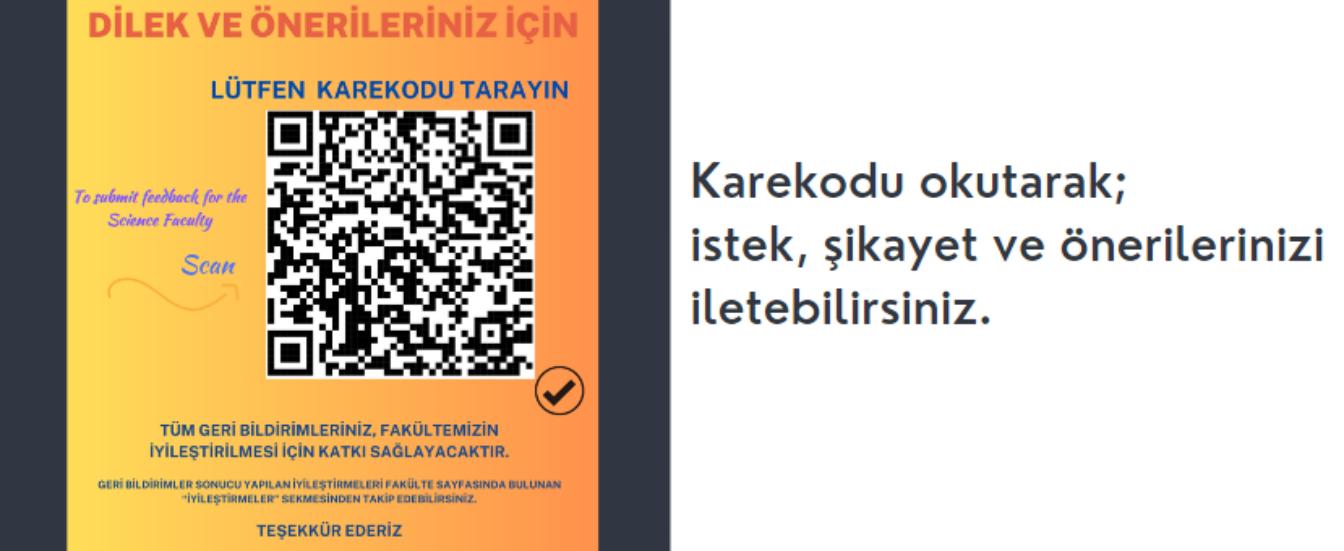 Dilek ve Öneri QR