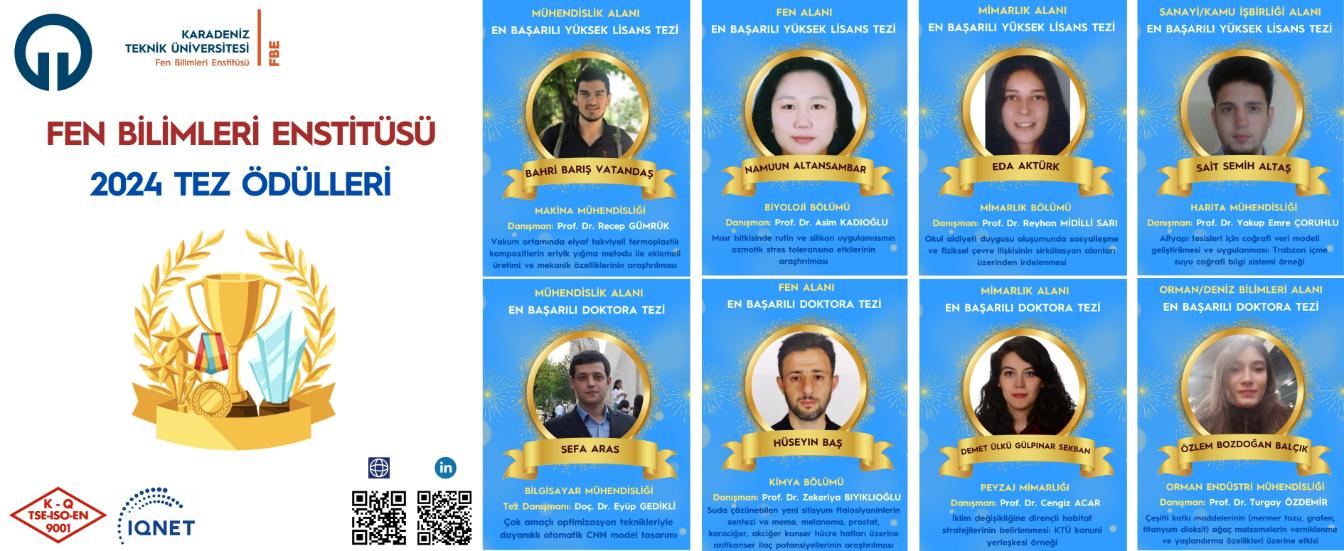 FBE Lisansüstü Tez Ödülleri
