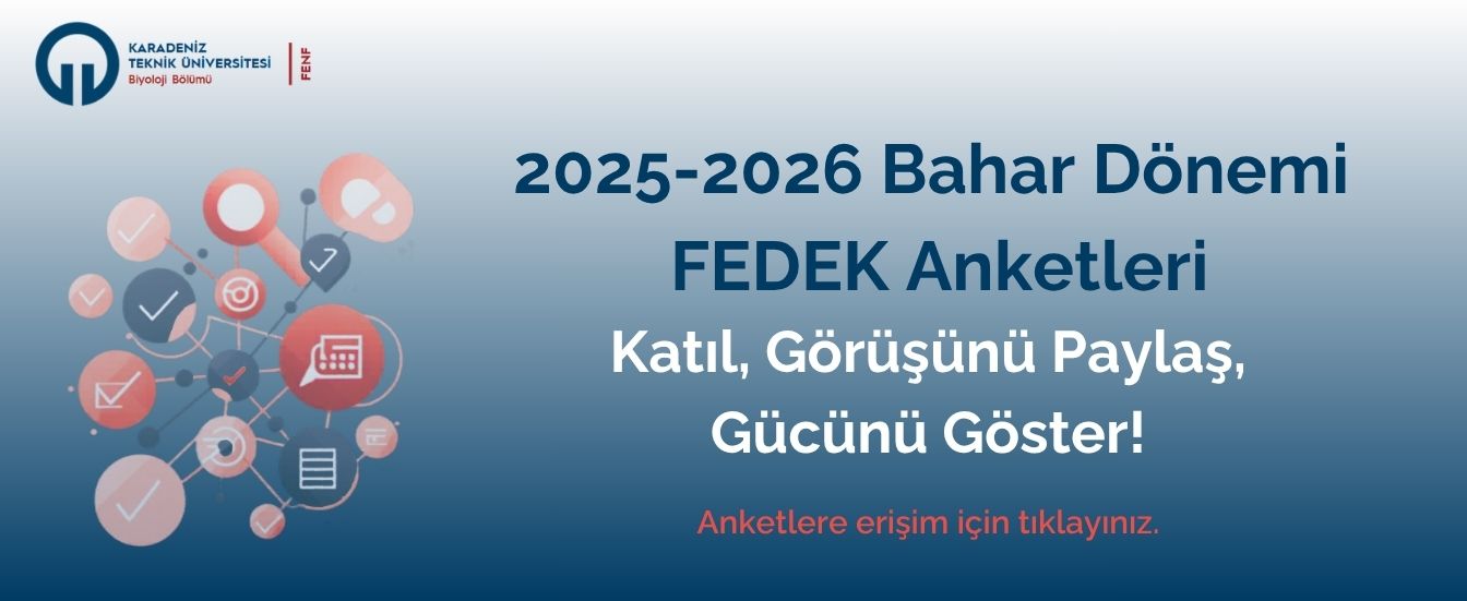 2025-2026 Bahar Dönemi FEDEK Anketleri