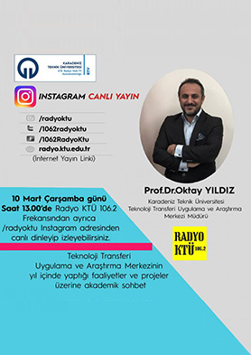 Teknoloji Transferi Uygulama ve Araştırma Merkezi'nin Yıl İçindeki Faaliyetleri Üzerine Akademik Sohbet