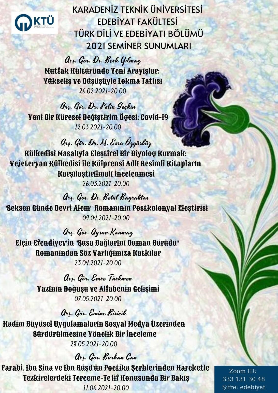 Türk Dili Ve Edebiyatı Bölümü Seminer Sunumları