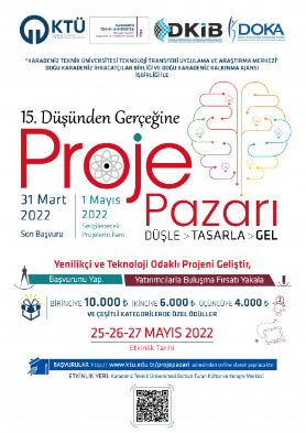 15. Düşünden Gerçeğine Proje Pazarı