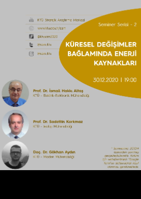 Küresel Değişimler Bağlamında Enerji Kaynakları