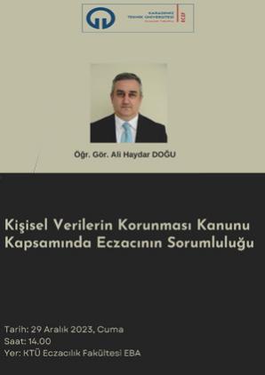 Kişisel Verilerin Korunması Kanunu Kapsamında Eczacının Sorumluluğu