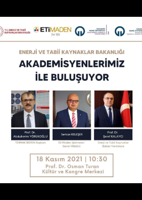 Enerji ve Tabii Kaynaklar Bakanlığı Etkinliği