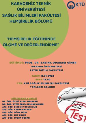 Hemşirelik Eğitiminde Ölçme ve Değerlendirme Eğitimi