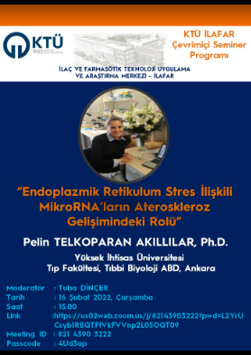 Endoplazmik Retikulum Stres İlişkili MikroRNA'ların Ateroskleroz Gelişimindeki Rolü