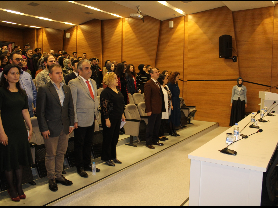 İstiklal Marşı Kabulu Yıl Dönümü Fakültemizde Etkinliklerle Kutlandı.