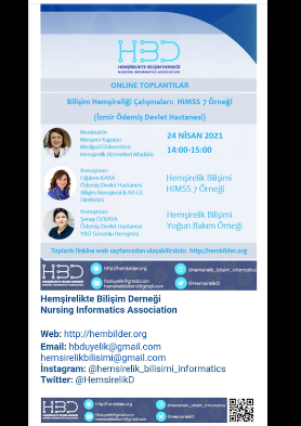 Hemşirelikte Bilişim Derneği: Online Toplantılar 