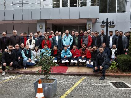 Deprem Bölgesinde Aktif Olarak Görev Alan Personelimiz ile Bir Araya Geldik