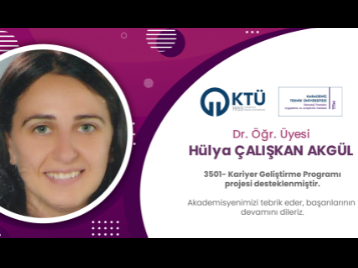 Akademisyenimize TÜBİTAK'tan Proje Desteği