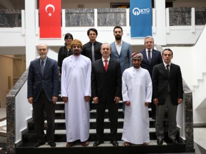 Sultan Qaboos Üniversitesi Öğrenci İşleri Daire Başkanlığı Heyeti, Rektörümüzü Ziyaret Etti