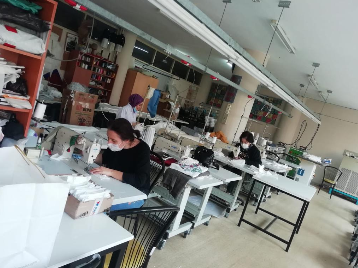 Trabzon MYO'dan COVID-19 Salgını ile Mücadeleye Katkı