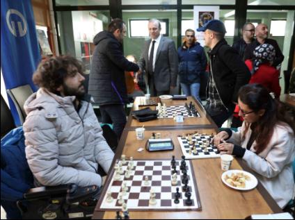 Üniversitemiz Engelli Öğrenci Birimi Tarafından Satranç Turnuvası Düzenlendi