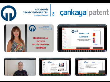 "Fikri Haklar ve Patent Bilgilendirme" semineri gerçekleştirildi.