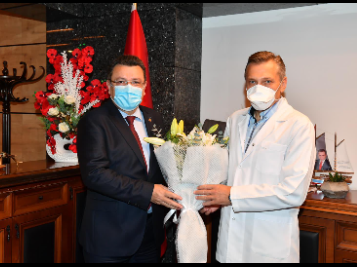 Ortahisar Belediye Başkanımız Ahmet Metin Genç Hastanemizi Ziyaret Etti