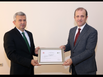 Üniversitemiz, Sıfır Atık Belgesi Aldı