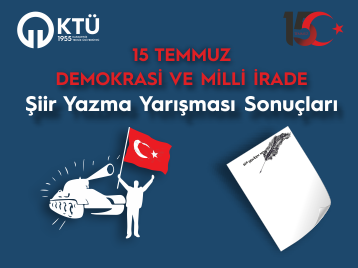 15 Temmuz: Milli İradenin Zaferi Konulu Şiir Yazma Yarışması Sonuçlandı