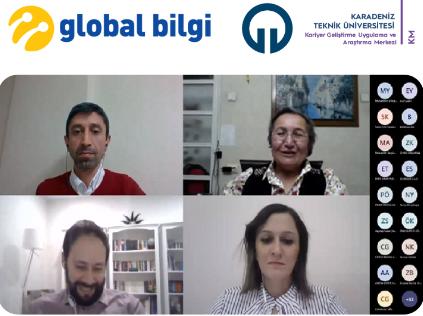 Üniversite Hayatında Kariyer Gelişimi & Teknolojik Uygulamalar ve Ekip Çalışmaları etkinliği gerçekleştirildi.