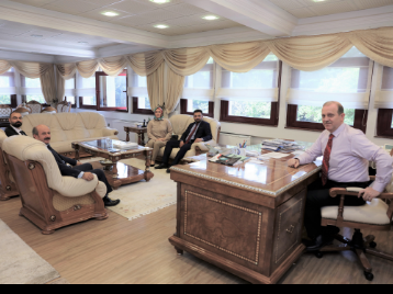 Sağlık Mil-Sen Heyeti, Rektörümüzü Ziyaret Etti