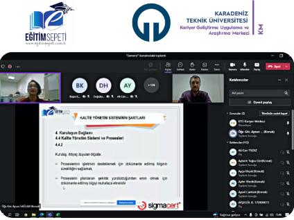 ISO 9001:2015 Kalite Yönetim Sistemi gerçekleştirildi.