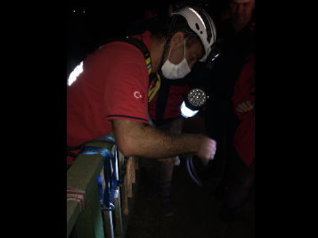 KTÜ UMKE Ekibi Giresun / Dereli'de İş Başında