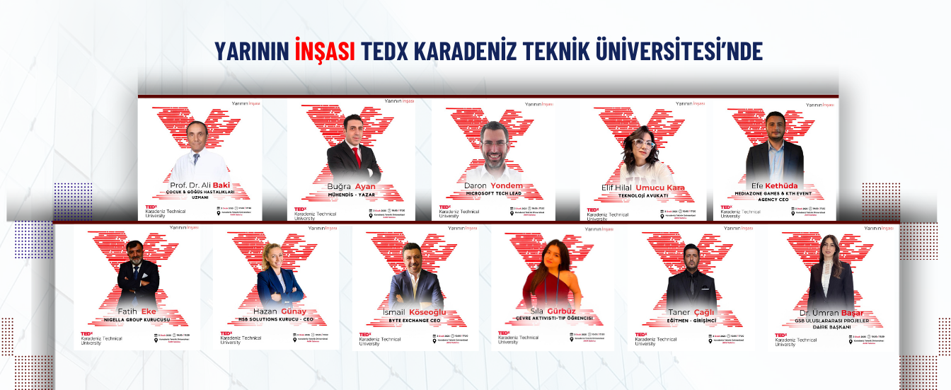 Yarının İnşası TEDX Karadeniz Teknik Üniversitesi'nde