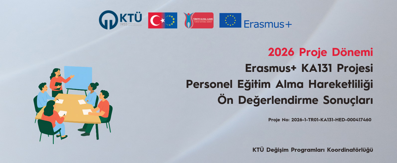Erasmus+ KA131 2026 pea ön değerlendirme